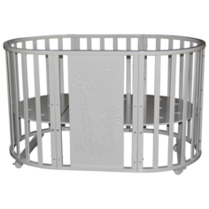 Кроватка Кедр Любаша 4 4 Жираф