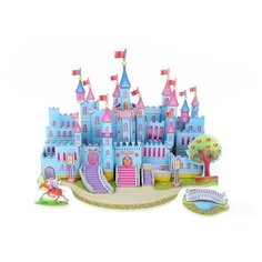 Пазл Zilipoo 3D Голубой Замок