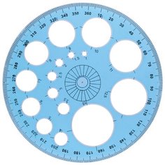 CENTRUM Транспортир пластиковый