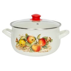Кастрюля Интерос Яблоки 51 л
