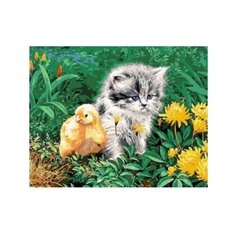 Рыжий кот Картина по номерам