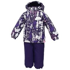 Комплект с полукомбинезоном Huppa