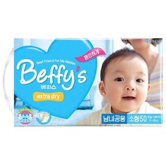 Beffys подгузники Extra Dry S