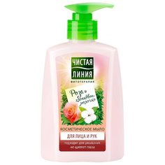 Мыло жидкое Чистая линия Роза и