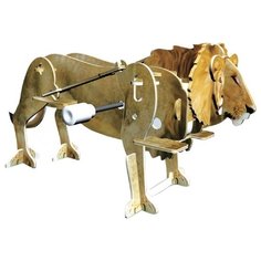 Пазл Pilotage 3D Лев заводной