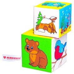 Кубики Мякиши Кто где живет