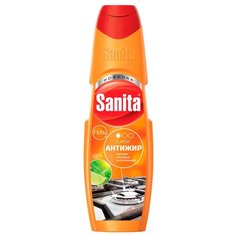 Гель Антижир зеленый чай и лайм Sanita