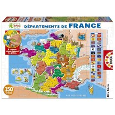 Пазл Educa Департаменты Франции