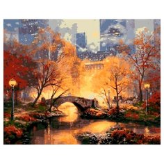 Цветной Картина по номерам Мост
