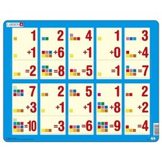 Рамка-вкладыш Larsen Математика