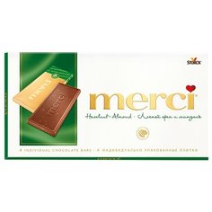 Шоколад Merci молочный ..,Merci
