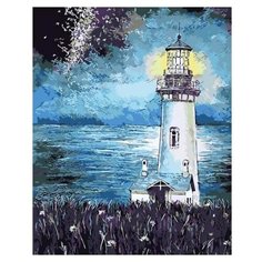 Цветной Картина по номерам Маяк