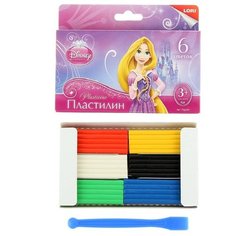 Пластилин LORI Принцессы 6