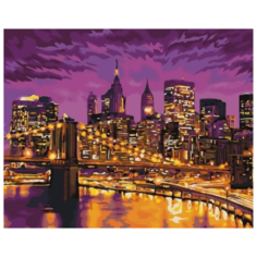 Мосфа Картина по номерам Огни