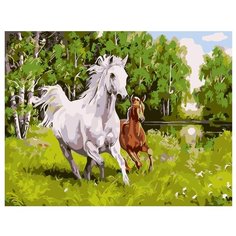 Рыжий кот Картина по номерам