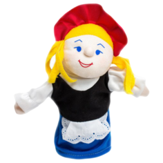 Бока Кукла на руку Красная