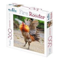 Пазл Origami Fire Rooster