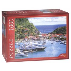 Пазл Рыжий кот Яхты у причала