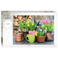 Пазл Step puzzle Весенние цветы