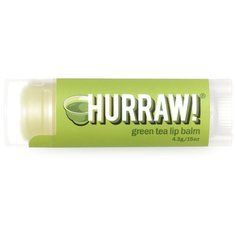 Hurraw! Бальзам для губ Green tea