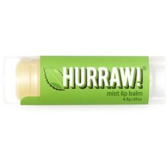 Hurraw! Бальзам для губ Mint