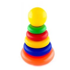 Пирамидка Пластмастер Малышок