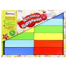 Кубики Alatoys Кирпичики НКП1201