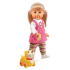 Интерактивная кукла с щенком Карапуз