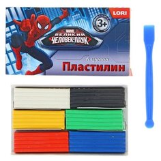 Пластилин LORI Человек-Паук 6