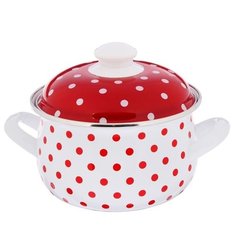 Кастрюля Интерос Горошек 57 л