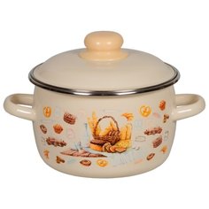 Кастрюля СтальЭмаль 1RC161M 2 л