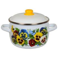 Кастрюля СтальЭмаль 1RC201M 4 л