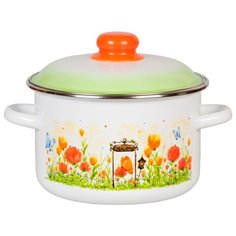 Кастрюля СтальЭмаль 7RD181M 3 л