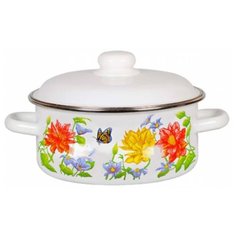 Кастрюля СтальЭмаль 1RB161M 15 л