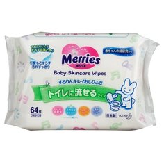 Влажные салфетки Merries