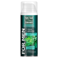 Пена для бритья Гладкость и Чистая линия