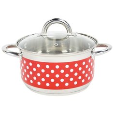 Кастрюля Agness Горошек 61 л