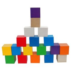 Кубики RNToys цветные Д-635