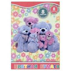 Цветная бумага Мишки Action!