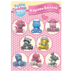Белый картон Tatty Teddy Action!
