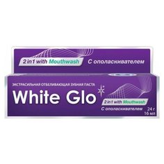Зубная паста White Glo 2 в 1 с