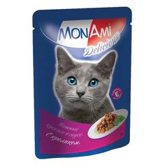 Корм для кошек MonAmi Кусочки