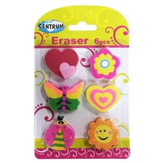 CENTRUM Набор ластиков Цветы и