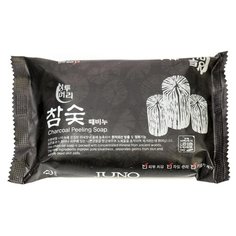 Мыло-скраб Juno с древесным углем