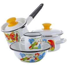 Набор посуды КМЗ Кокетка 6 пр.