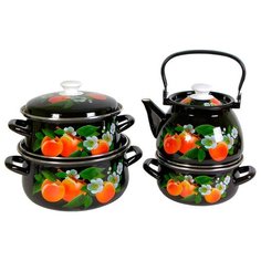 Набор посуды КМЗ Абрикос 7 пр.