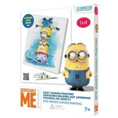 D&M Картина по контурам Пляжный