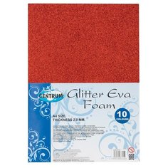 Цветная бумага Eva glitter Centrum