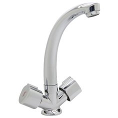 Двухрычажный смеситель для Rossinka Silvermix