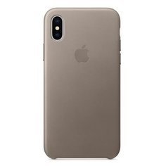 Чехол Apple кожаный для iPhone X